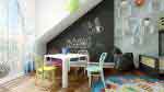Terraced house interiors - The kids room